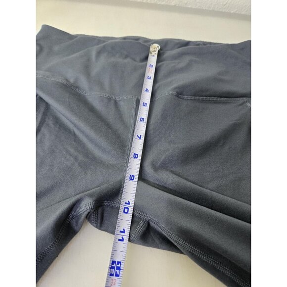 Velocity Leggings Womens XL Gray High Rise Yoga Pants Stretch Pockets Athletic - Picture 7 of 9